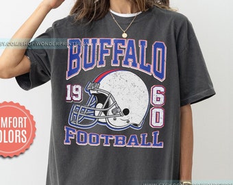 Vintage Style Comfort Colors T-Shirt, Buffalo Bill T-Shirt, Bill T-Shirt, Bills Football, Buffalo New York, Buffalo Fan Gift FUG15