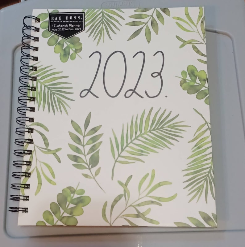 rae-dunn-2023-planners-aug-2022-dec2023-monthly-weekly-etsy-hong-kong