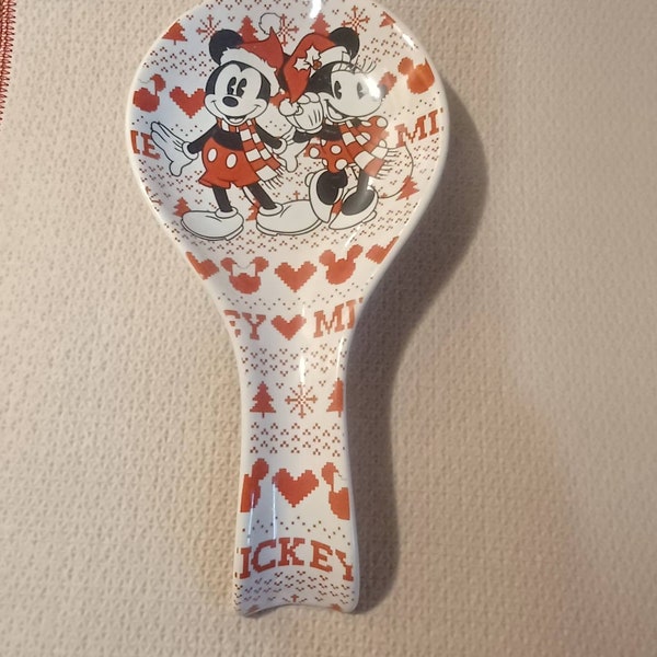 Mickey Mouse Spoon Rest Etsy
