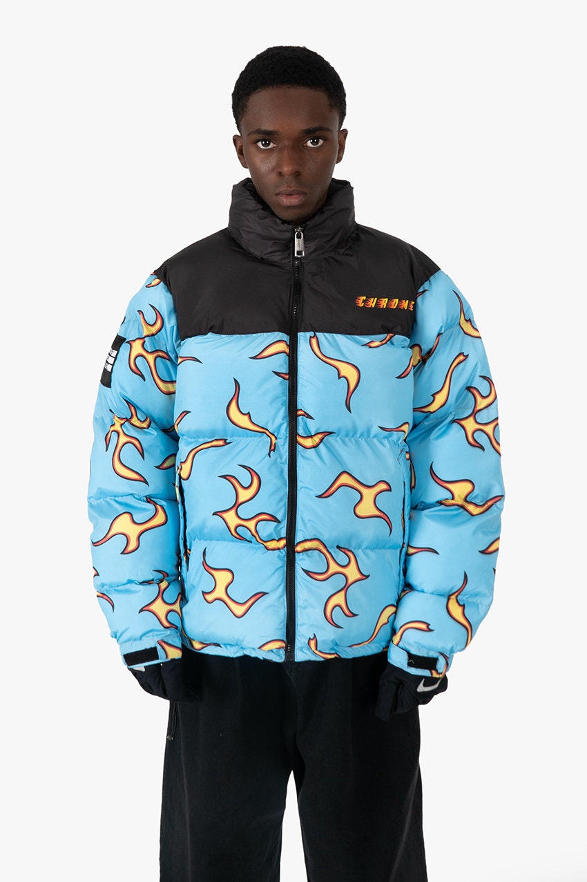 Chrome Puffer Jacket Etsy Singapore