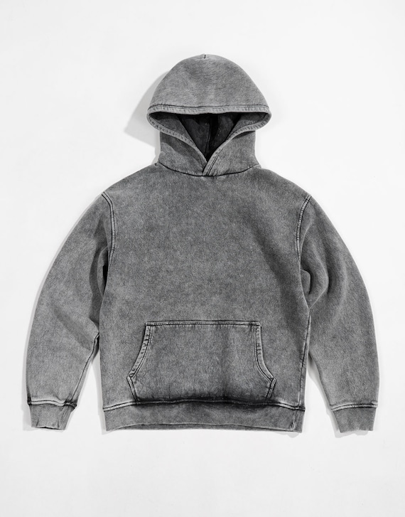 Discover Washed Oversized Hoodie - Stone