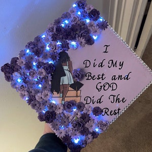 Graduation caps with lights