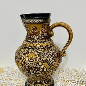 Vintage ceramic jug jug relief jug wine jug juice jug vase ceramic Westerwald