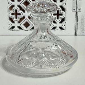 Vintage lead crystal bottle carafe Nachtmann collectible crystal gift
