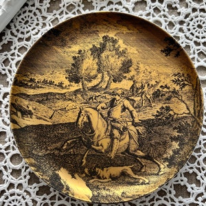Vintage Porcelain Wall Plate Collector&#39;s Plate Fürstenberg