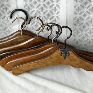 Clothes hanger vintage wood antique coat hanger oak hanger wooden hanger oak rustic