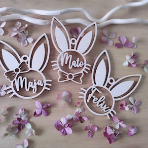 Personalized Easter bunny with name, Easter decorations, spring, Easter gift, Easter bunny, spring decoration, Easter decoration, gift, gift idea