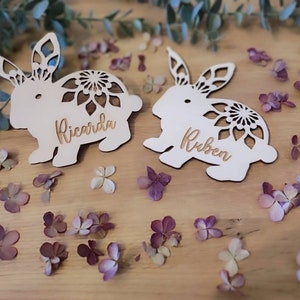 Personalized Easter bunny with name, Easter decorations, spring, Easter gift, Easter bunny, spring decoration, Easter decoration, gift, gift idea