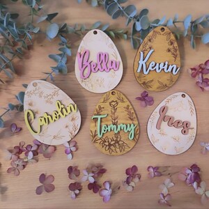 Personalized Easter eggs with name, Easter decorations, spring, Easter gift, Easter bunny, spring decoration, Easter decoration, gift, gift idea