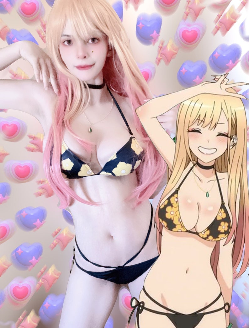 My Dress up Darling Cosplay Marin Swimsuit Cosplay Costume My | Etsy UK