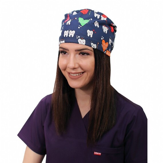 DENTAL Scrub Cap Medical Bonnet Dental 