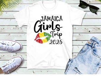Jamaica Girls Trip 2025  Vacation Jamaica Girls PNG SVG