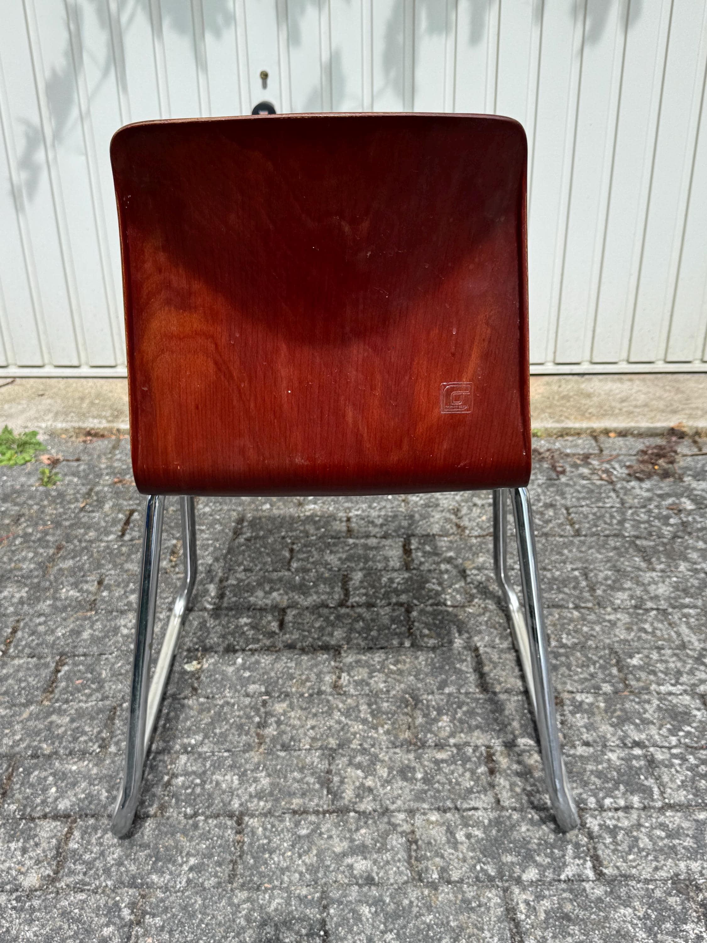 Original Pagholz® Chairs by Thur Op Seat | 1970s | Tubular Steel