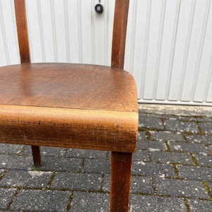 Frankfurter chaises chaises en bois chaises de cuisine chaises de pub chaise de salle à manger années 1940 047 image 8