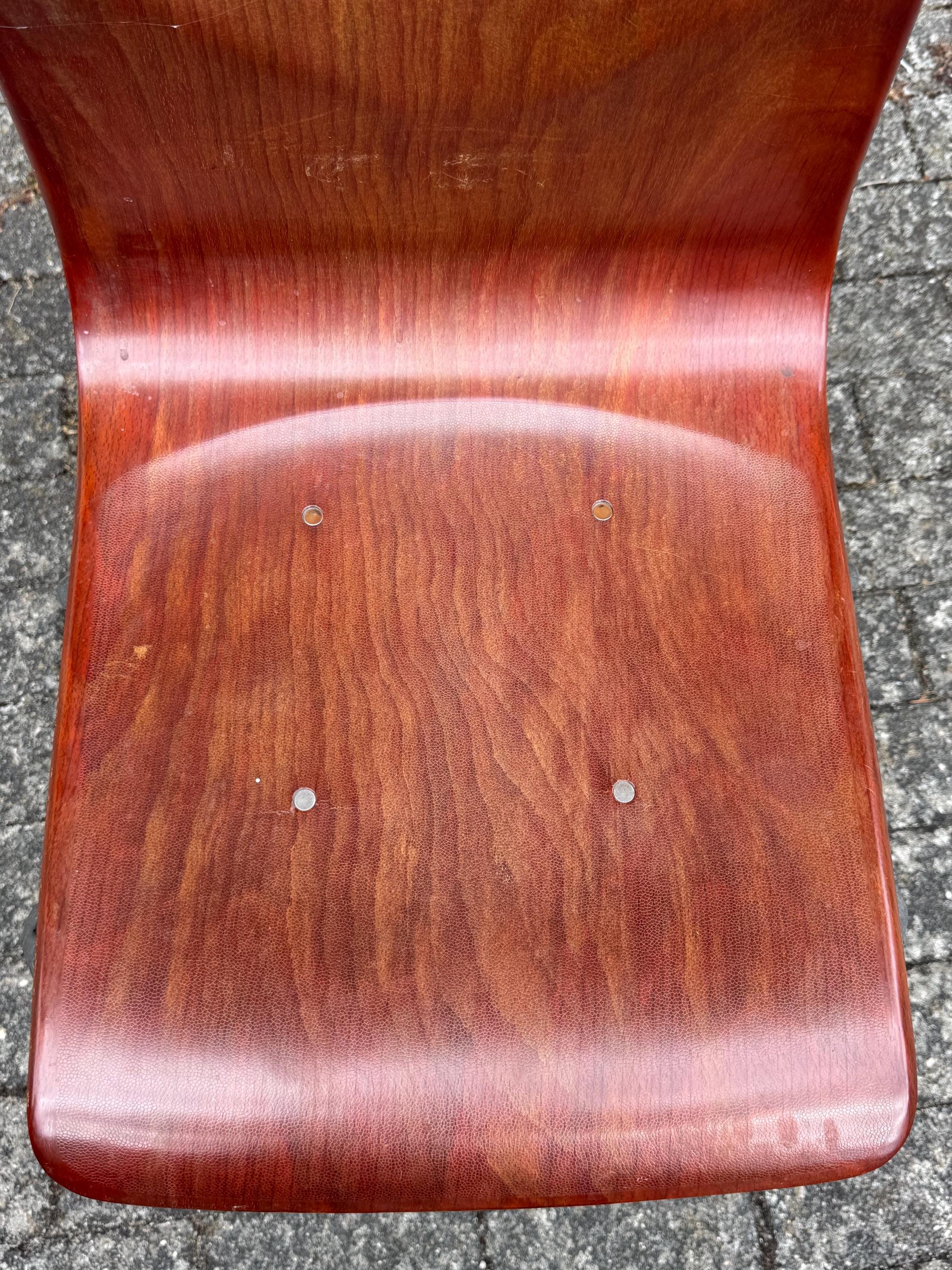 Original Pagholz® Chairs by Thur Op Seat | 1970s | Tubular Steel