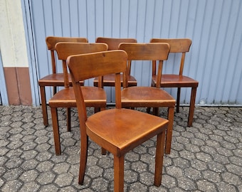 Frankfurter chaises chaises en bois chaises de cuisine chaises de pub chaise de salle à manger années 1940 #052