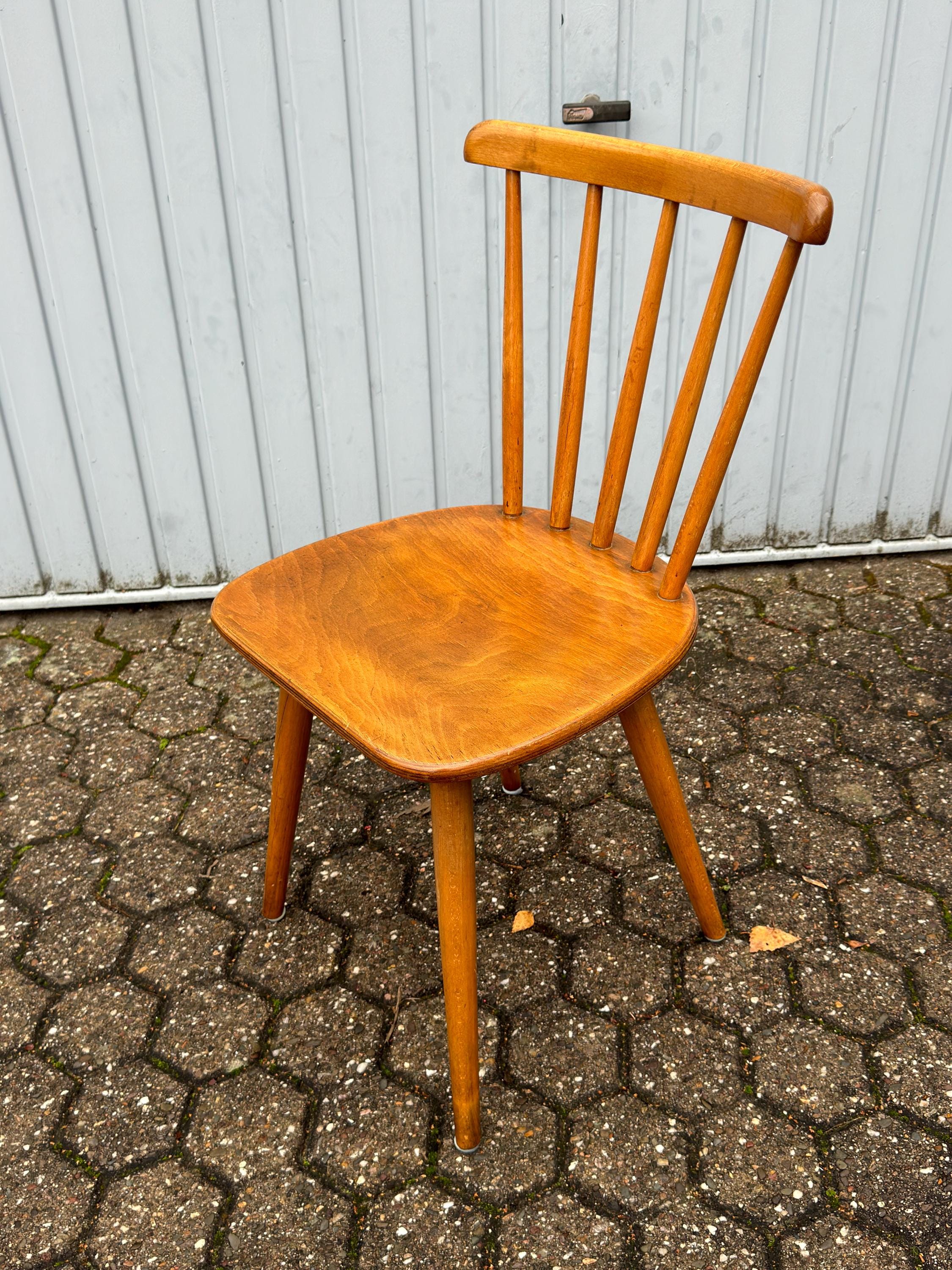 Chair Chairs Rung Chairs of the 1950s/60s Vintage Retro Mid Century #085