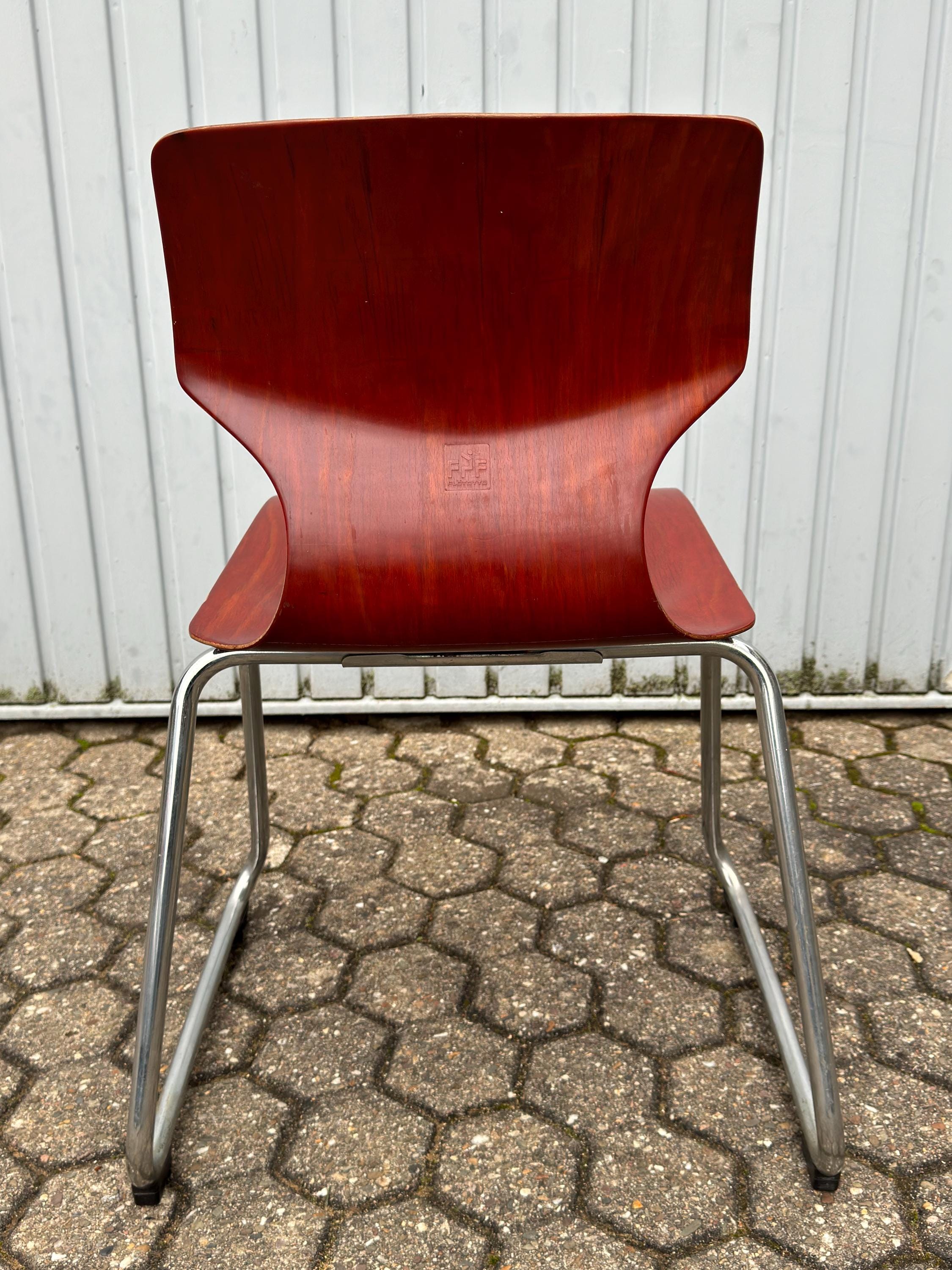Original Flötotto Stacking Chairs 1980s – Vintage Pagholz Chair