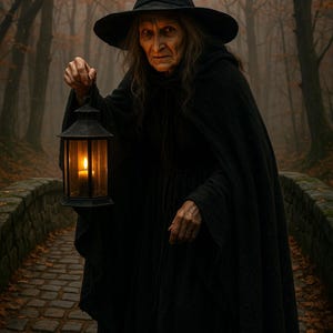 Witch In Fall