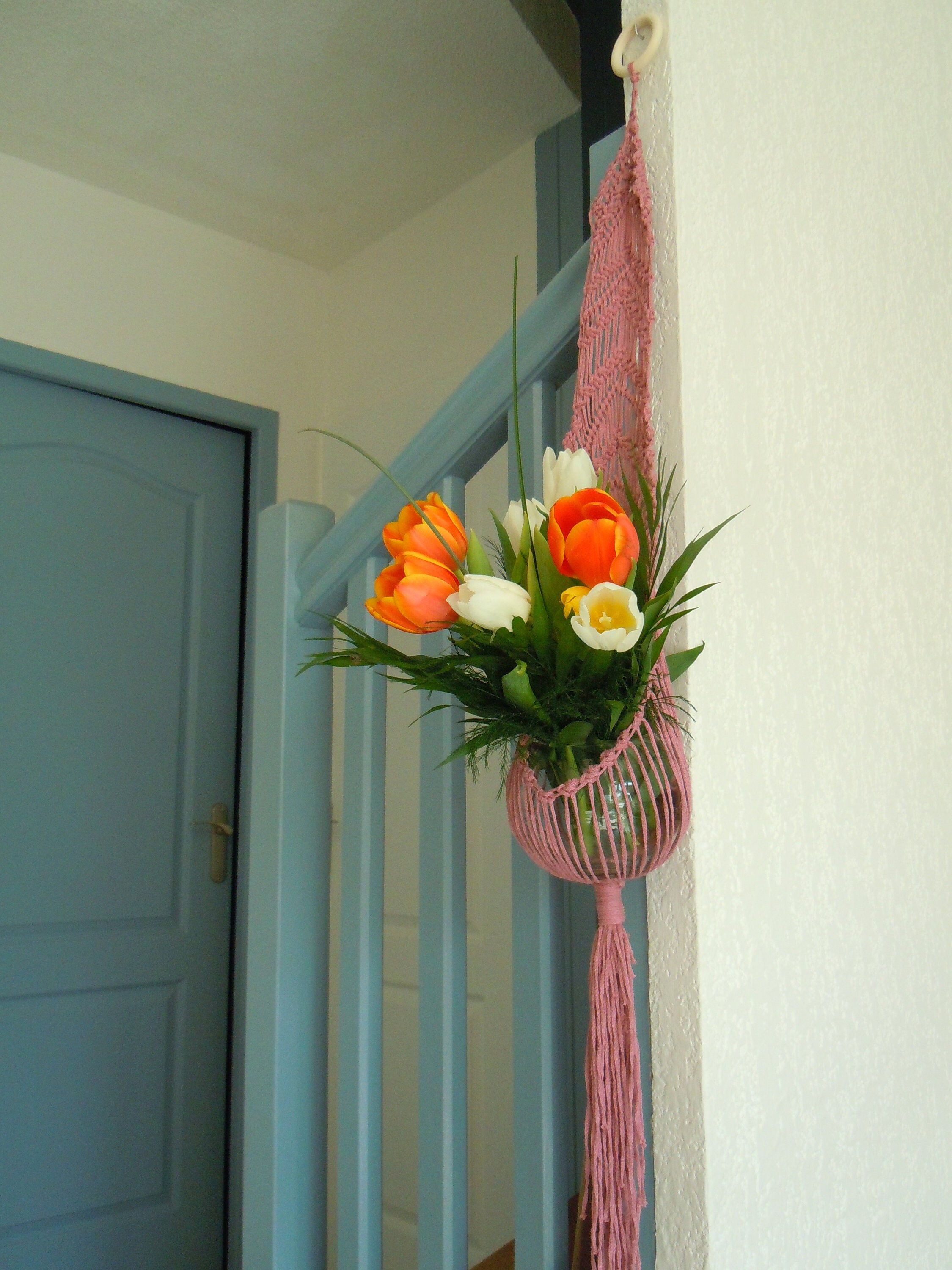 Suspension Pour Plante en Macramé 100% Coton