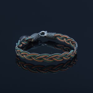 Unleash Your Creativity with a Stunning Colorful Handmade Silver Bracelet, Luxury Sterling Silver Handmade Unisex Bracelet, Black Friday