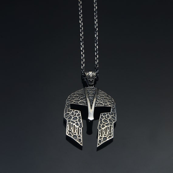 Sterling Silver 925 Necklace Mask 