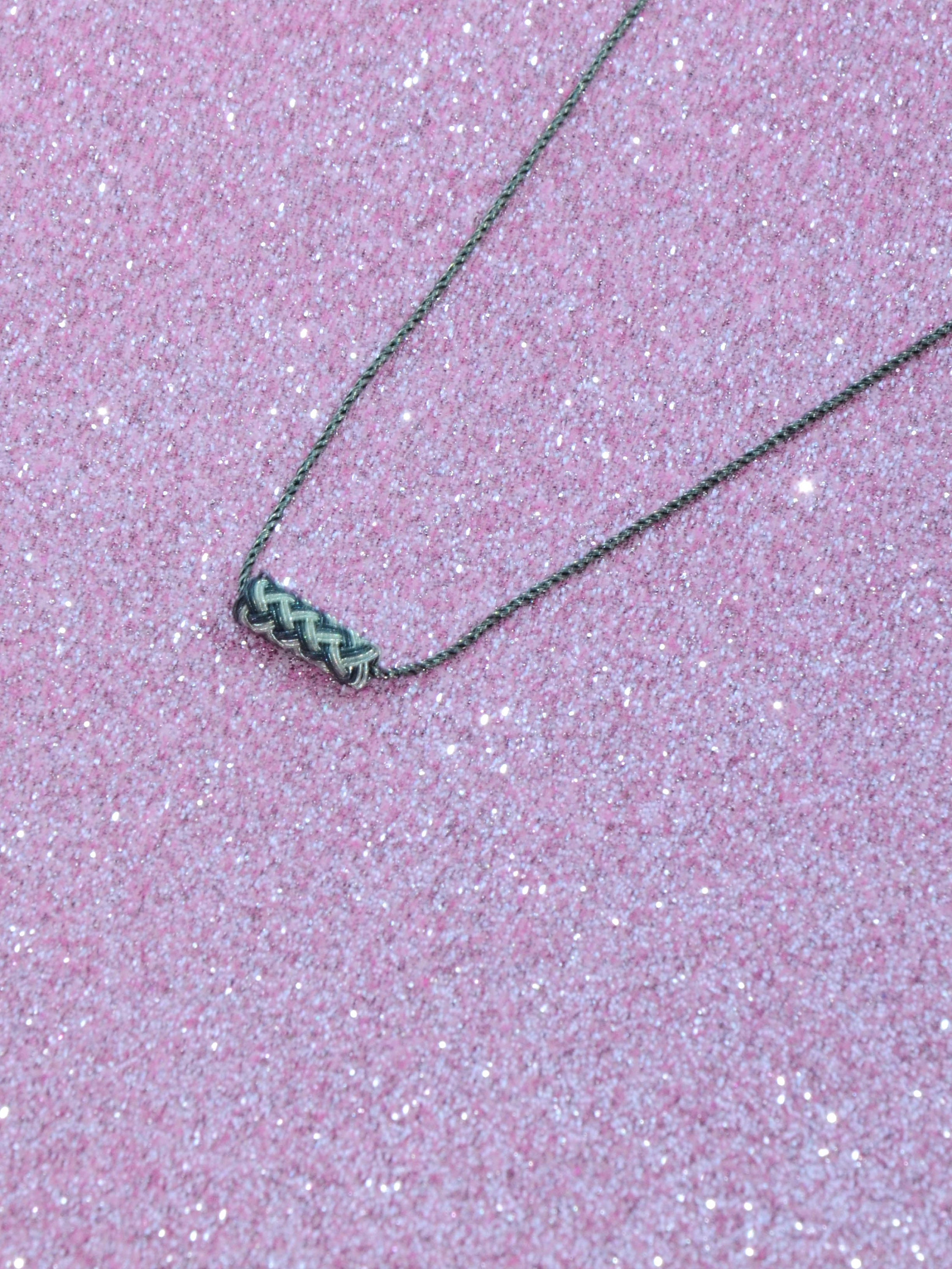 ★SENTIMENTS★ NO.327 [SILVER] NECKLACE Paparazzi Necklace ~ Stamped Sentiment - Silver – Paparazzi