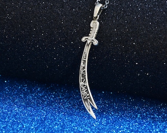 VASSAGO Zulfiqar Spada Collana Per Donne Uomo Imam Ali Zulfiqar Spada - Foto 4