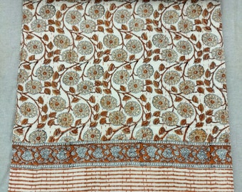 Indian Handmade Orange Kantha Quilt Bedspread Throw Cotton Blanket Bedspread Kantha Kantha Quilt Summer Bedspread Orange Blanket Quilt