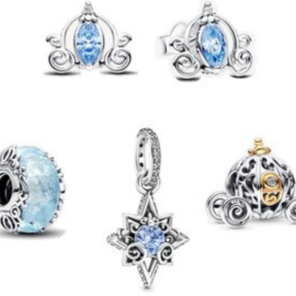 New Genuine Silver S925 ALE Pandora Cinderella Collection