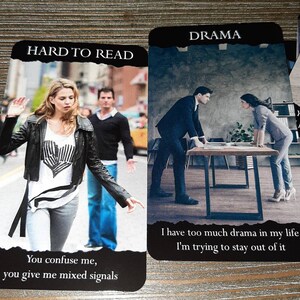 Tijdens de break-up??? Wat ervaart uw partner tijdens uw scheiding? De Breakup Card Pull-lezing
