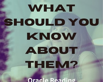 What should you know about them??? Relationship, Connections, Friends, Oracle Messages* Card Pull Only!*NO Interpretation