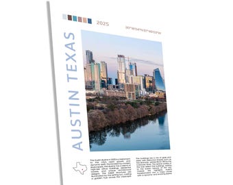 Austin Skyline Print, Austin 2025 Poster, Austin Wall Art, Austin Photography, Austin Art Print, Texas Print, Texas Poster, Austin Texas now