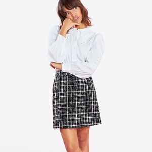 Tweed mini skirts uk hot sale