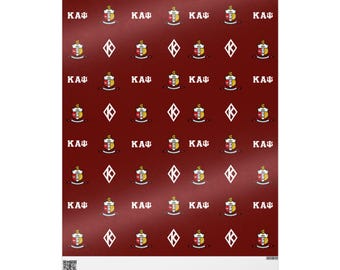 Kappa Alpha Psi Gift Wrapping Paper, Fraternity Present Wrap