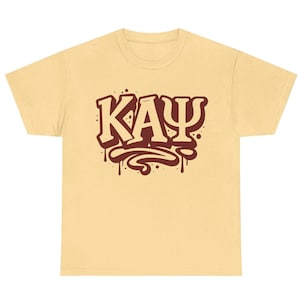 Kappa Alpha Psi T-Shirt, Unisex Tee, Nupe Shirt, Graffiti Design, Old School Gift, Nupes Shirt, Clothing for Fraternity Brothers, College