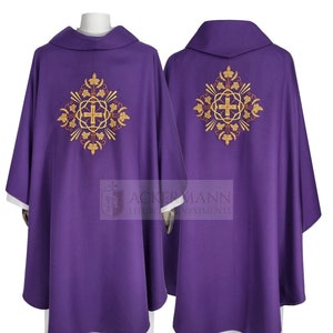 Gothic Chasuble for Lent Season
