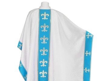 Marian chasuble in monastic style