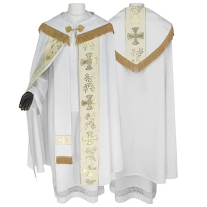 Gothic cope and priest stole