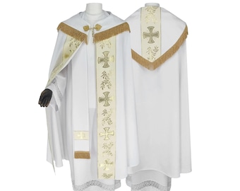 Gothic cope and priest stole