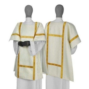 Roman dalmatic with deacon stole