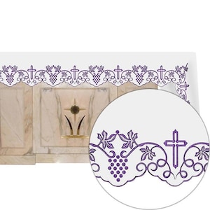 Church Altar Cloth Advent,Accessories for church celebrations,Catholic Altar Cloth.