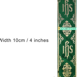 Orphrey for liturgical vestments 10cm wide - 4 colors