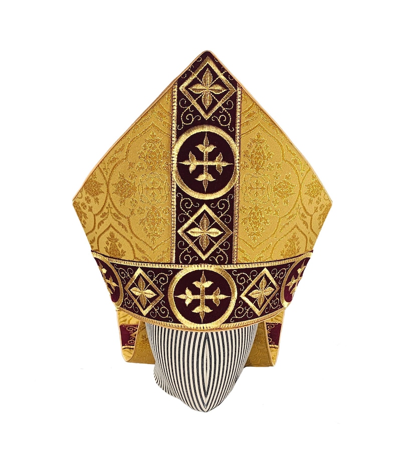 Gold Bishop's Mitre - Etsy
