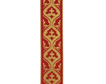 Orphrey for liturgical vestments 19cm wide - 4 colors