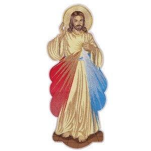 Emblem Embroidered liturgical Applique Divine Mercy