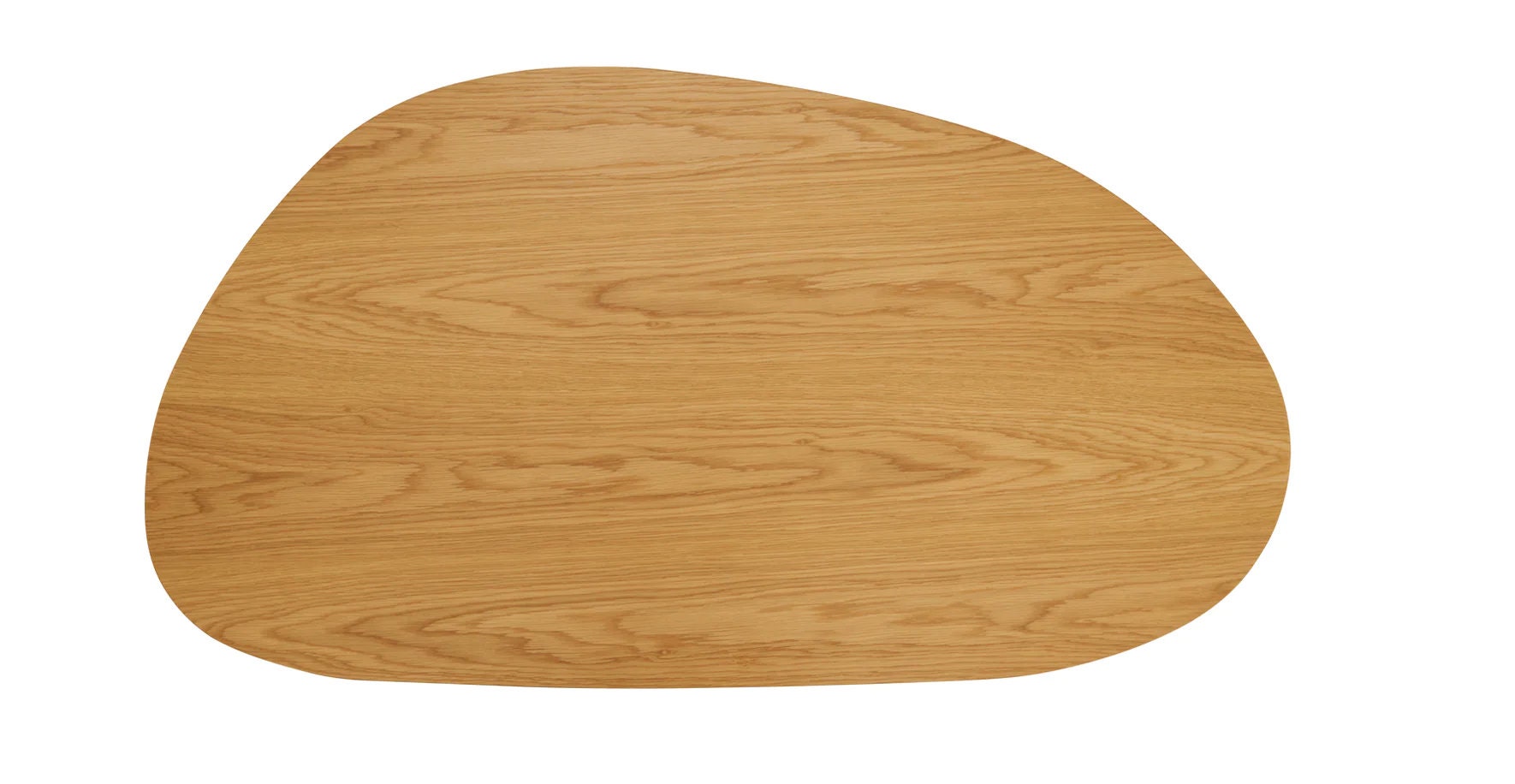 Oak Oval Coffee Table, Modern Coffee Table, Unique Coffee Table, Coffee