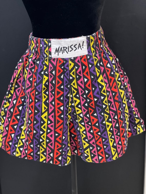 VTG Marissa! Geometric Abstract Boxing Shorts