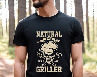 BBQ Lover Shirt, Meat Smoker Gift, Grilling Gifts For Men, Barbecue Essentials For Dad, Funny Grill Fathers Day TShirt, Chef Tee For Women