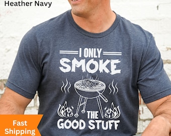 Meat Smoker Gift, BBQ Lover Shirt, Funny Chef Tshirt For Dad, Grilling Gifts For Me, Funny Fathers Day Tee, Barbecue Essentials For Girls